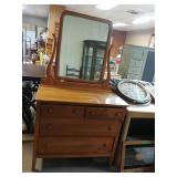 Antique Dresser W/ Mirror