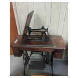 Antique Singer Pedal Sewing Machine