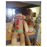 Stuffed Monkey And Bear