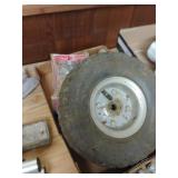 Tire And Box Of Clips