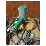 Dewalt Grinder And Hitachi Buffer