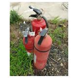 3 Fire Extinguishers