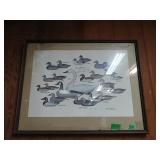 Framed Decoy Print