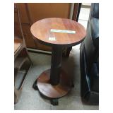 Round Wooden Side Table