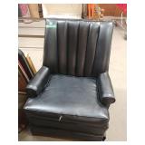 Black Swivel Rocking Chair