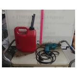 Gas Tank & Makita Corded Drill Gas Tank &