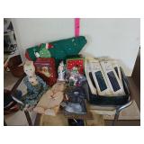 Decorations- Christmas, Easter/springtime, Tins,