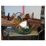 Home Decor- Baskets, Decorative Bird Houses,