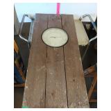 Outdoor  Thermometer Made out of wood