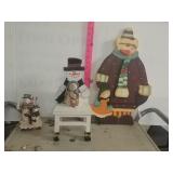 Snowmen-figures, Decorations