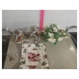 Holiday- Longaberger, Bears, Candle