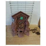 Vintage Wooden Fledermaus Cuckoo Clock, Missing