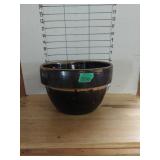 Stoneware Bowl Brown