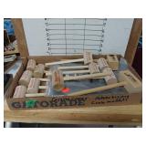 Grill Cover And Advertising Crab Mallets