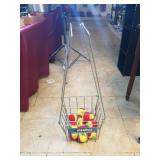 Tennis Ball Holder And Pick Up
