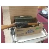 BB Gun, Pellets, Ammo Box