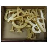 Gold Acrylic Letters