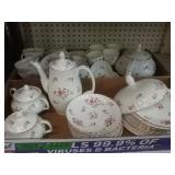 Adderley Fine Bone China Tea Set