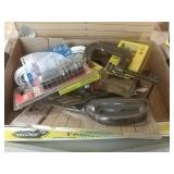 Box Of Tools - Clamp, Shears, Cord