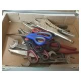 Box Of Tools - Scissors, Wrenches & more