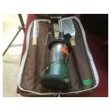 Grilling Utensils in Case, Camping Lamp