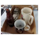 Mug, Bottle, Stein, & Car