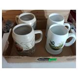 (2) Ducks Unlimited Steins & Other Steins