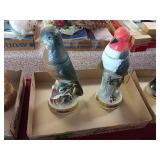 (2) Bird Whiskey Decanters