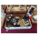 Whiskey Decanters - Train & Tuxedo Bird