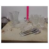 Glass Cups, Dishes, Vase & More