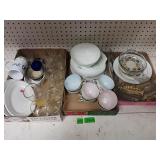 Miac Glassware - Mini Pie Plate, Glasses, Chin