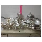 Silver Colored Dishes