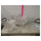 Glassware- Punch Bowl, Glasses