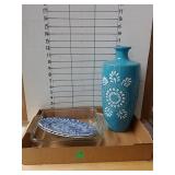 Two Plates, Pan And Vase