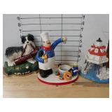 Dog, Chef And Lighthouse