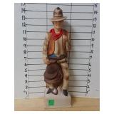 Lionstone Sculptured Porcelain Cowboy 1969