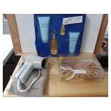 Hair Dryer, Bag And Perfume/Lotion Kit