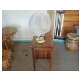 End Table And Lamp