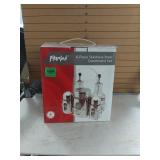 Parini 6 Piece Stainless Steel Condiment Set