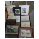 Various Framed Prints