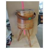 Handmade Wooden Sewing Storage