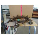 Iron Hanging Light Fixture