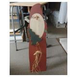 Handmade Wooden Santa