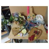 Misc. Spring Decor, Wall Hanging, Ball Vase Etc
