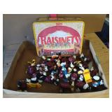 Nestle Raisinets Tin And California Raisin Rubber