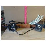 Kodak Camera, Pencils W/ Electric Pencil