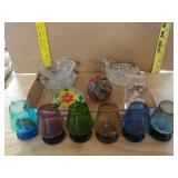 Glass Cups, Paper Weights And More