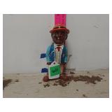 Cast Iron Smoking Man Bank