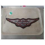 Cast Iron Harley Davidson Plaque