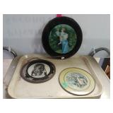 Circle Glass Window Hanging  Picture